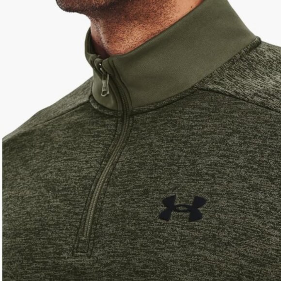 Under Armour Men's Fleece Twist Quarter Zip -Size 2XL - Picture 6 of 6
